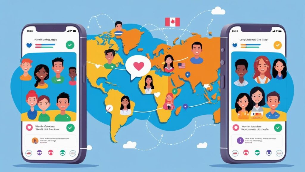 best international dating apps for long-distance relationships illustration