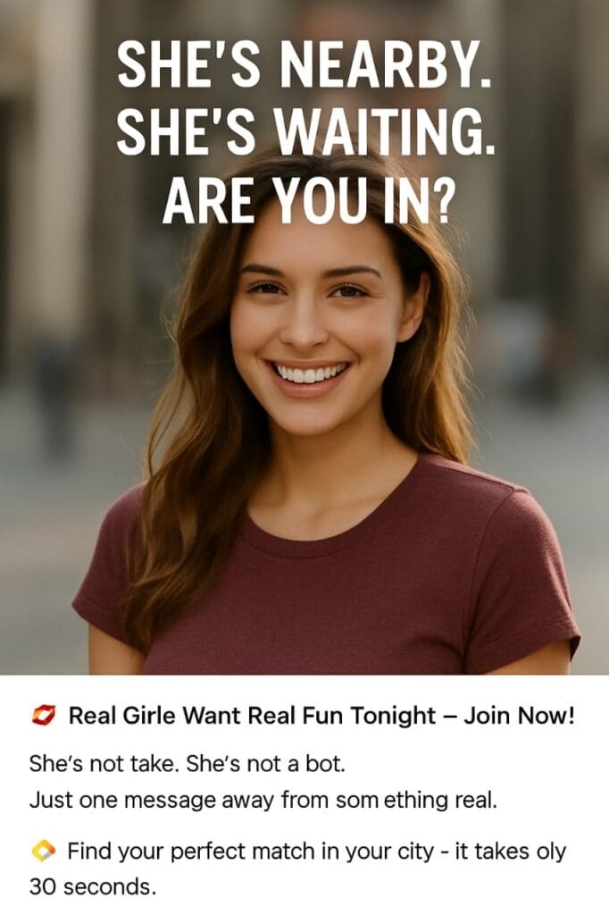 A beautiful girl offering smart dating deals